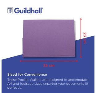 Exacompta Guildhall Pkt Wlt Mav Pk50