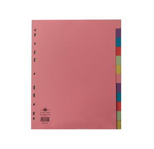 Concord Dvdr 12-Part A4 Assorted