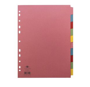 Concord Reinforced Dvdr 10-Part Ast