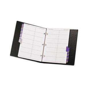 Concord Tel Adrs Book A-Z A5 Blk Cvr