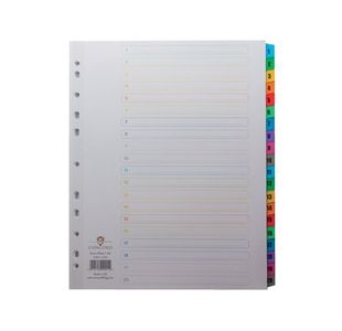 Concord Index 1-20 A4 Ew Multicolour