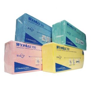 Wypall X50 Cleaning Cloths Grn Pk50