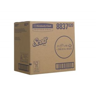 Scott Facial Tissue Std 100Shts Pk21