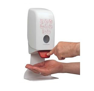 Aquarius Sanitiser Dispenser 1L Wht