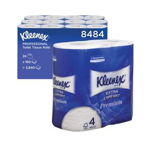 Kleenex Quilted Toilt Rll 4 Ply Pk24