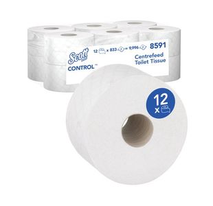 Scott Control Toilet Cfeed Roll Pk12