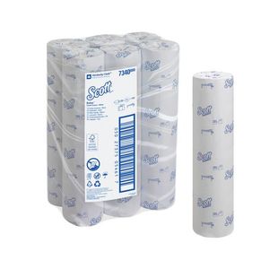 Scott 2Ply Extra Couch Cover Wht Pk6