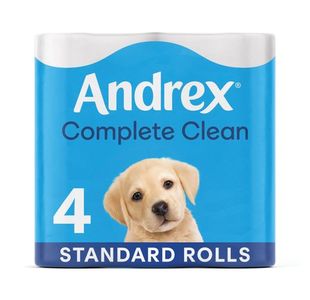 Andrex Comp Clean Toilt Roll 4X6 P24