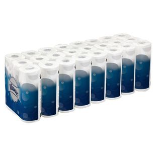 Kleenex 3-Ply Toilet Rolls Wht Pk72
