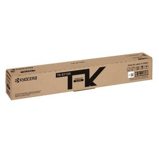 Kyocera Toner Cart Black Tk-6115