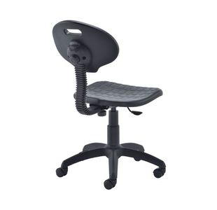 Jemini Factory Chair Pu Black