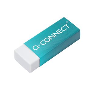 Q-Connect Pvc Eraser White Pk20