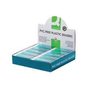 Q-Connect Pvc Eraser White Pk20