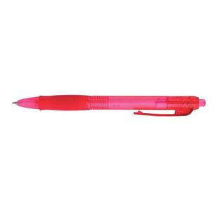 Q-Connect Retractable B/P Pen Red
