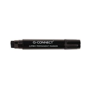 Q-Connect Jumbo Perm Marker Blk Pk10