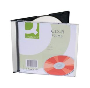 Q-Connect Cd-R 700Mb Slim Case P10
