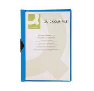 Q-Connect Quickclip Fle A4 3Mm Pk25