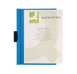 Q-Connect Quickclip Fle A4 3Mm Pk25
