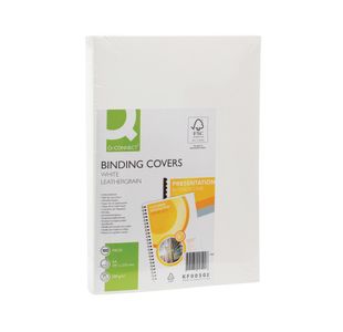 Q-Connect Binding Comb Covers Pk100