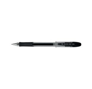 Q-Connect Delta Gel Pen Black Pk12