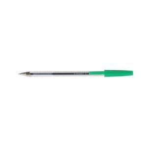 Q-Connect Ball Pen Medium Green Pk50