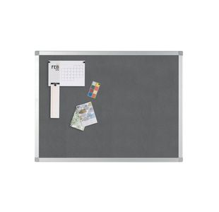 Q-Connect Noticeboard 1800X1200 Grey