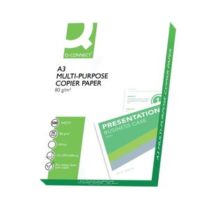 Q-Connect Copier Paper A3 Wht Pk2500