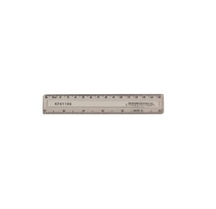 Q-Connect Ruler 15Cm Clear Pk10