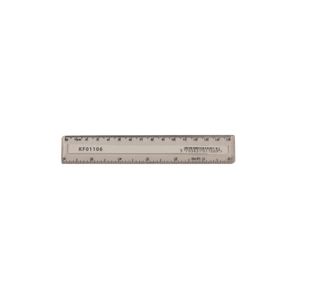 Q-Connect Ruler 15Cm Clear Pk10