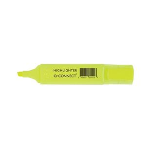 Q-Connect Highlighter Pen Ylw Pk10