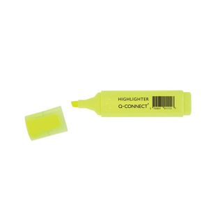 Q-Connect Highlighter Pen Ylw Pk10