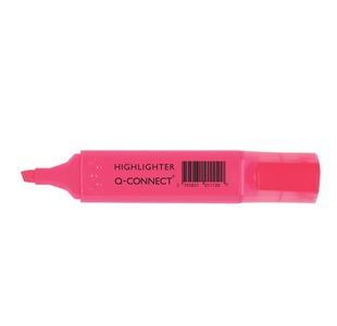 Q-Connect Highlighter Pen Pink Pk10