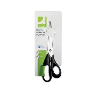 Q-Connect Scissors 210Mm Ssteel Blk