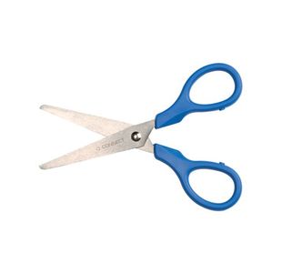 Q-Connect Scissors 130Mm Red Or Blue