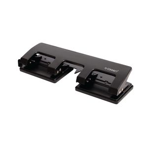 Q-Connect Black 4 Hole Punch 75-P