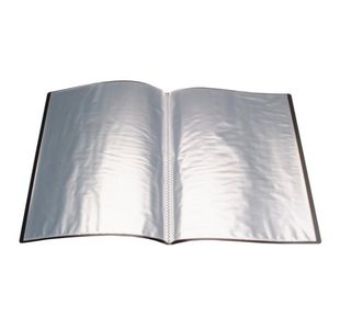 Q-Connect Display Book 10 Pocket Blk