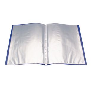 Q-Connect Display Book 20 Pocket Blu