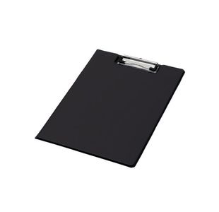 Q-Connect Pvc Fold Clipboard Fs Blk