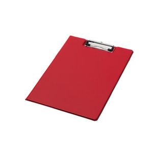 Q-Connect Pvc Fold Clipboard Fs Red
