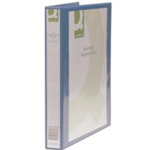 Q-Connect 4D Rbndr 25Mm A4 Blu