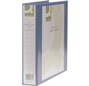 Q-Connect 4D Rbndr 40Mm A4 Blu