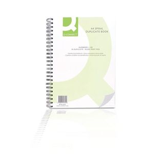 Q-Connect Wiro Bound Dup Book A4