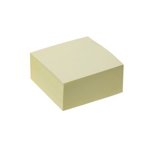 Q-Connect Yellow Quick Note Cube