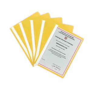 Q Connect Report File A4 Yellow Pk25