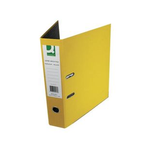 Q-Connect Lever Arch File Fs Yellow