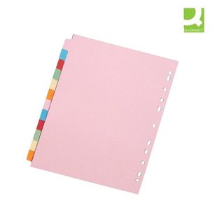 Q-Connect Subject Divider A4 12 Part