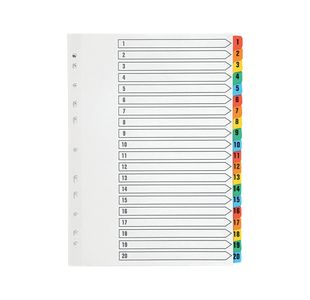 Q-Connect Index 1-20 Brd Reinf Multi