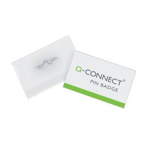 Q-Connect Pin Badge 54X90Mm Pk50
