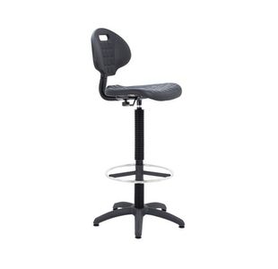 Jemini Draughtsman Chair Black