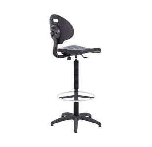 Jemini Draughtsman Chair Black